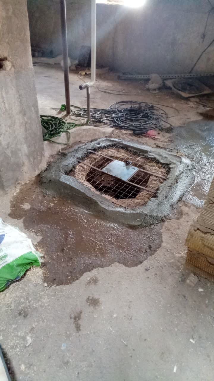 کشف و شناسایی یک حلقه چاه غیر مجاز در حال حفر در روستای نصرآباد