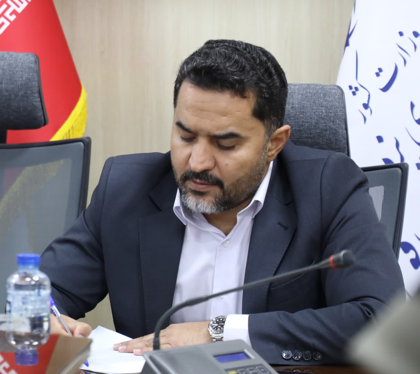 عملیات لایروبی و مرمت بند تغذیه مصنوعی دره گاهان تفت به پایان رسید